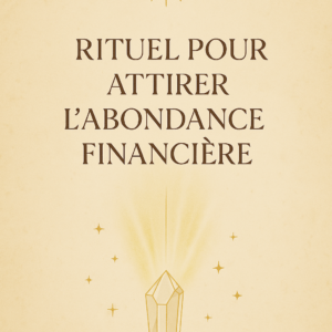 Rituel d'abondance financière
