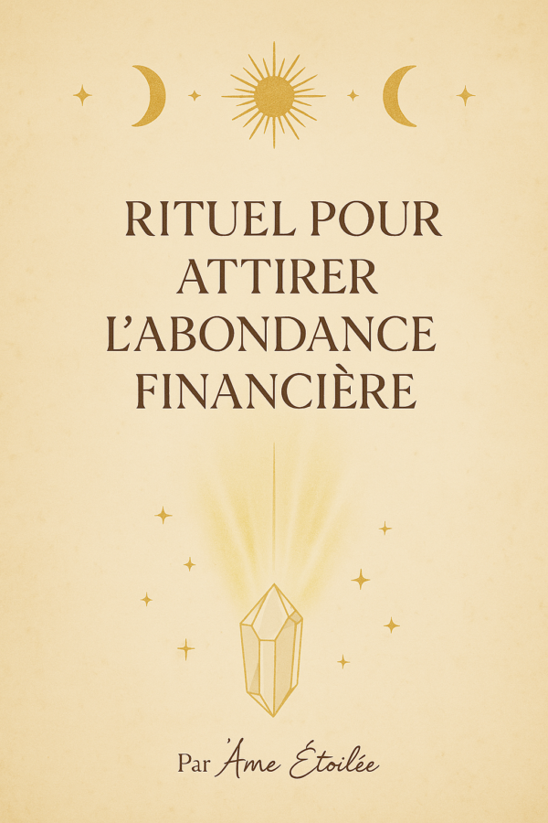 Rituel d'abondance financière